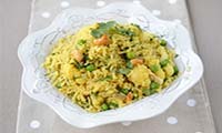 Recipe For Cabbage Floret and Rice